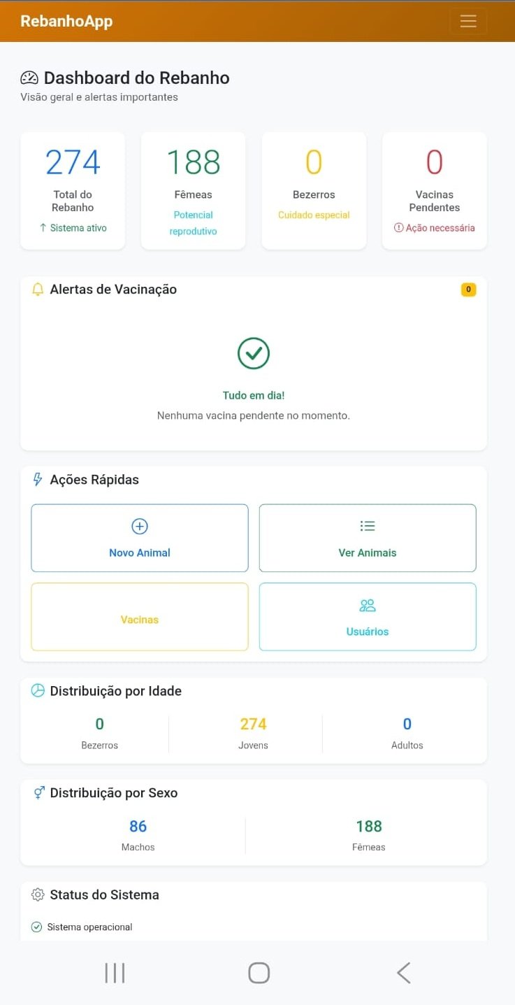 App RebanhoPro Mobile